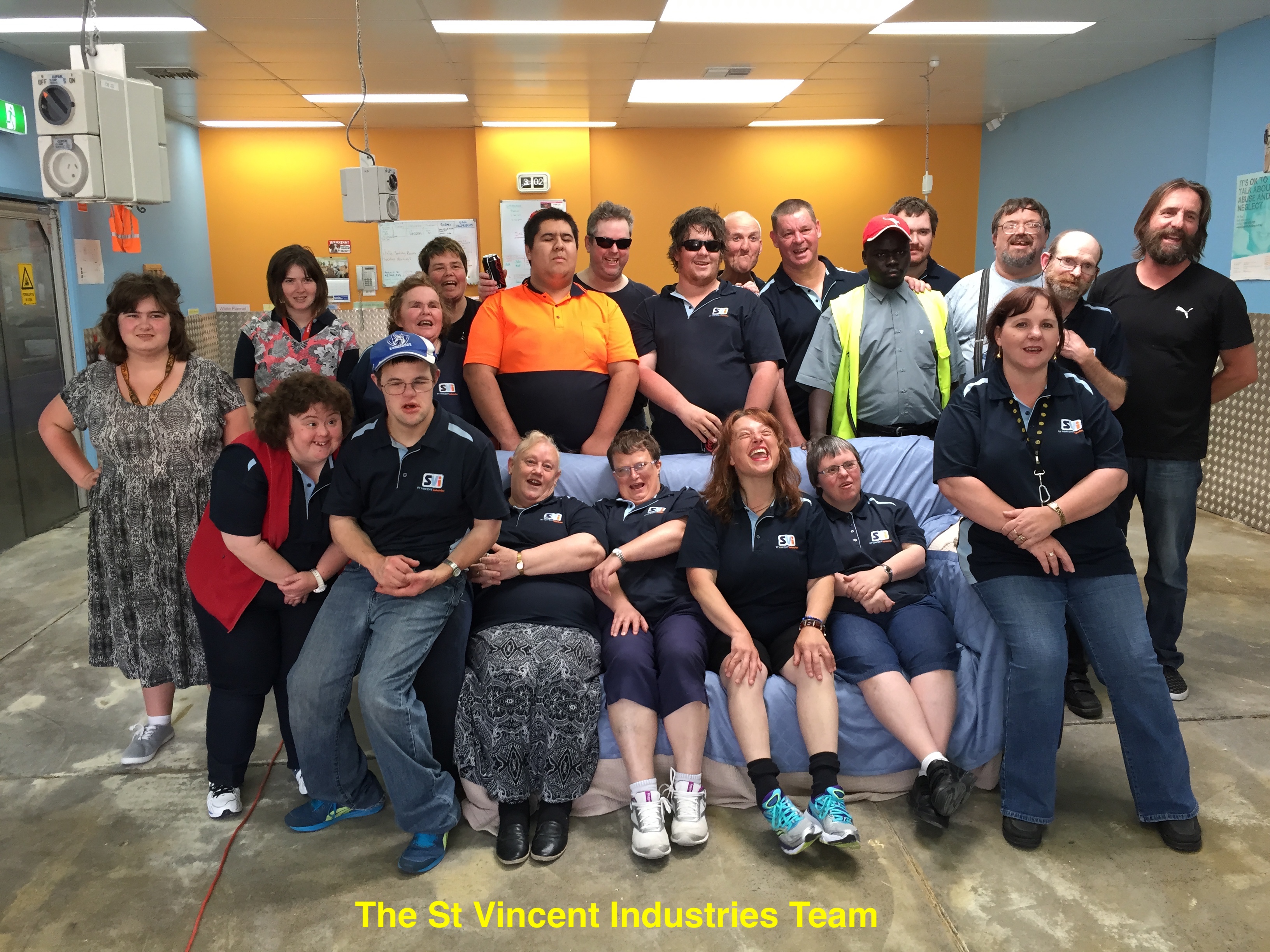St Vincent Industries - group photo